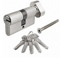 Цилиндровый механизм 100 (35C/65) с вертушком никель (Arni)