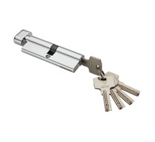 Цилиндровый механизм AL 90 (45C/45) с вертушком никель (N)