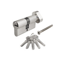 Цилиндровый механизм M100 (35C/65) с вертушком никель (Arni)