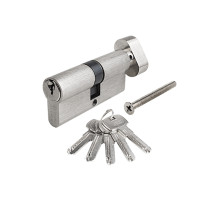 Цилиндровый механизм 85 (35C/50) с вертушком никель (Arni)