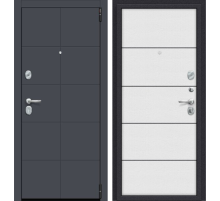 Дверь входная Porta S 10.П50 (AB-6) Graphite Pro/Virgin
