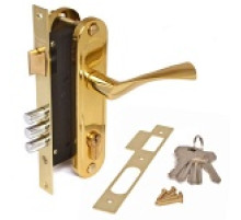 Замок врезной Arni 1523/60 G (золото)